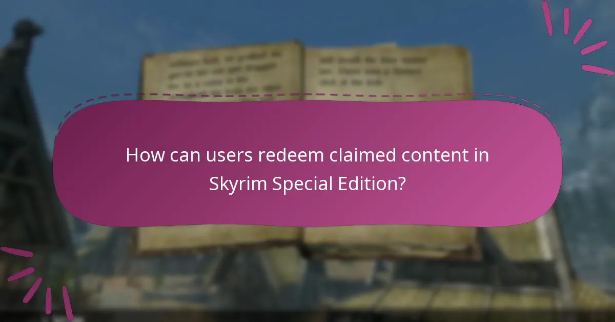 What types of content are available in the Skyrim Special Edition Creation Club?