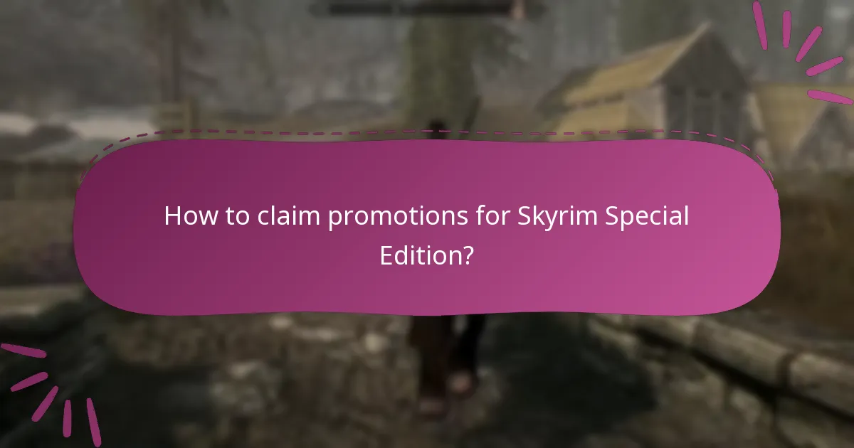 What updates are available for Skyrim Special Edition?