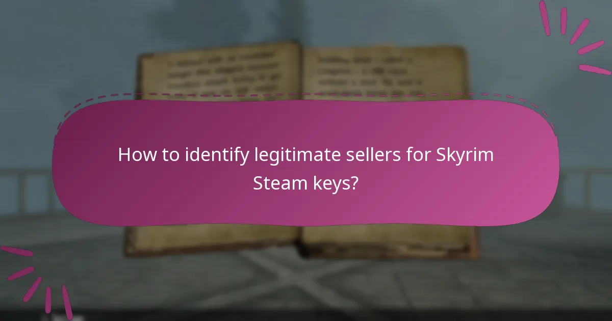 What are the risks of redeeming a Skyrim Special Edition Steam key from third-party sites?