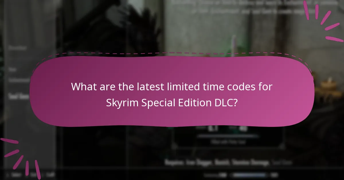 How do I claim my Skyrim Special Edition DLC code?