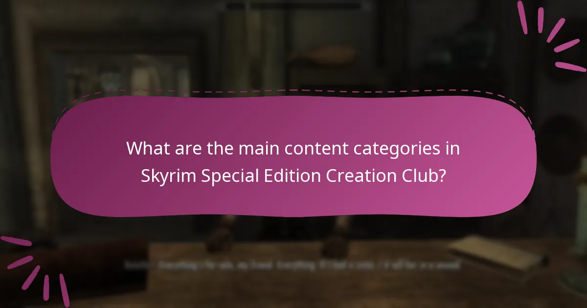 How does Creation Club content integrate with Skyrim’s gameplay?